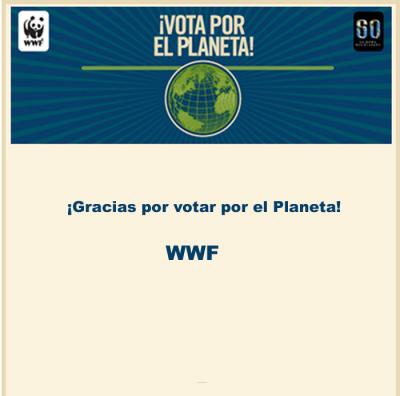 Vota por el planeta